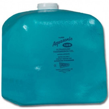 Aquasonic Ultrasound Gel 5 Litre Bottle by Parker Laboratories for diagnostic and therapeutic ultrasound