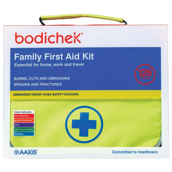 Family First Aid Kit - 125 Pack