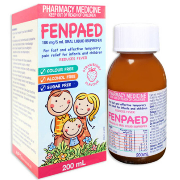 Fenpaed Ibuprofen Oral Liquid 200Ml