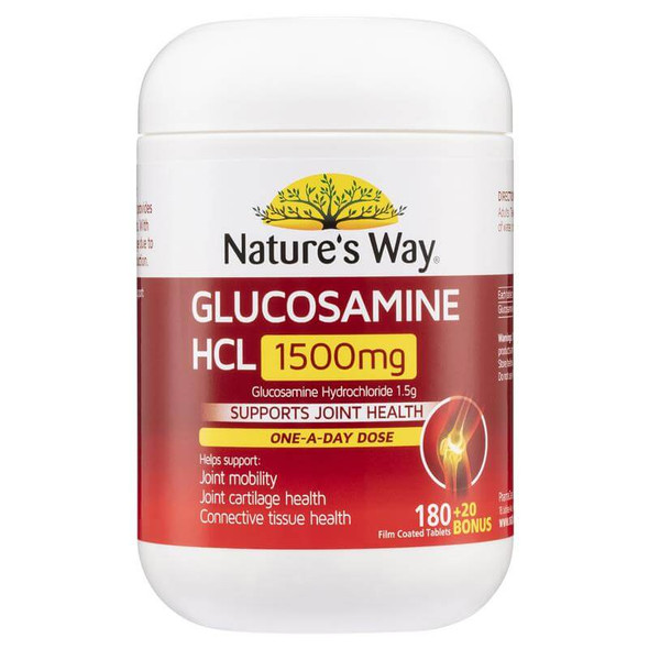 Nature's Way Glucosamine 1500mg - 180 Tablets