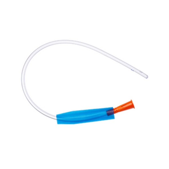 Catheter Nelaton Standard Male Blue Sleeve 40cm - 50 Pack