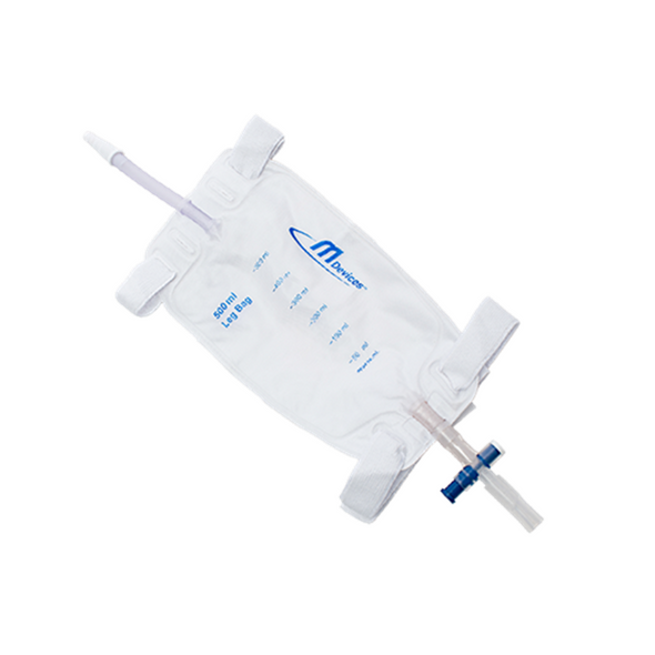 Mdevices Urine Leg Bag 500 Ml 10cm Tube