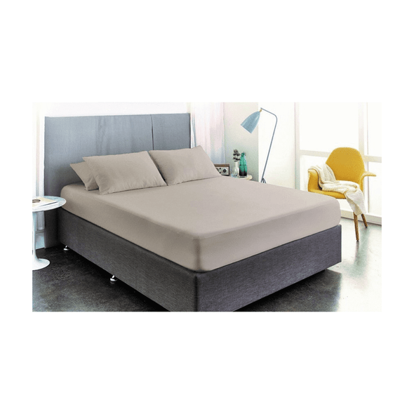 Protect-A-Bed Fusion Flat Sheet Queen - Latte