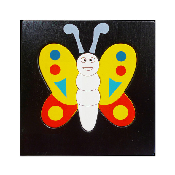 Wooden Toy Puzzle -  Butterfly
