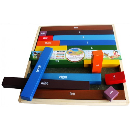 WOODEN TOY - MONTESSORI COUNTING RODS