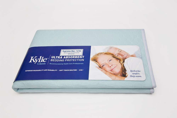 Kylie Supreme Mac Waterproof Backing with Flaps 1x1m 2500ml - Each Kylie Supreme Mac Waterproof Backing with Flaps 1x1m 2500ml - Each