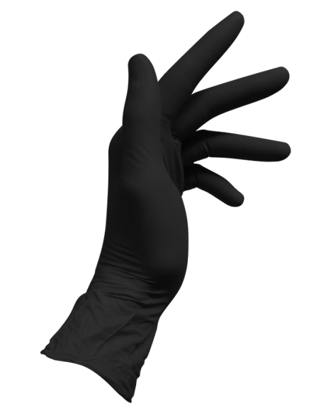 Black Gloves Powder Free Mediflex