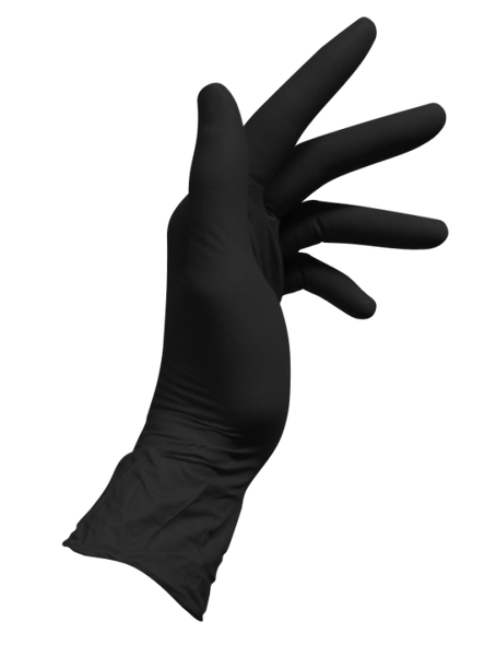 Black Gloves Powder Free Mediflex