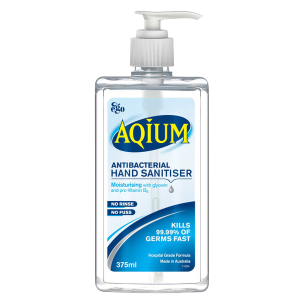 Aqium Hand Sanitiser 375ml