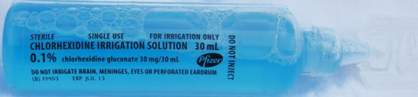 Chlorhexidine Irrigation Solution 0.1% 30ml