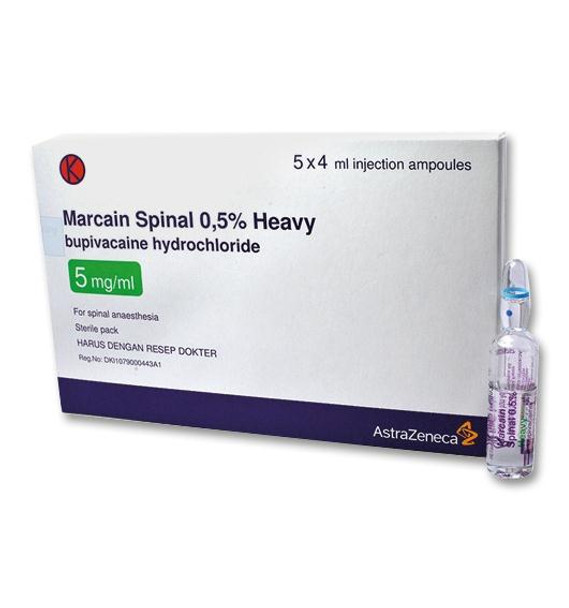 Marcain 0.5% spinal 4ml