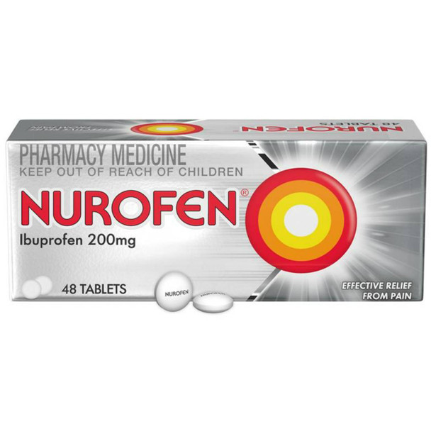 Nurofen Tablets 200Mg  48 Pack