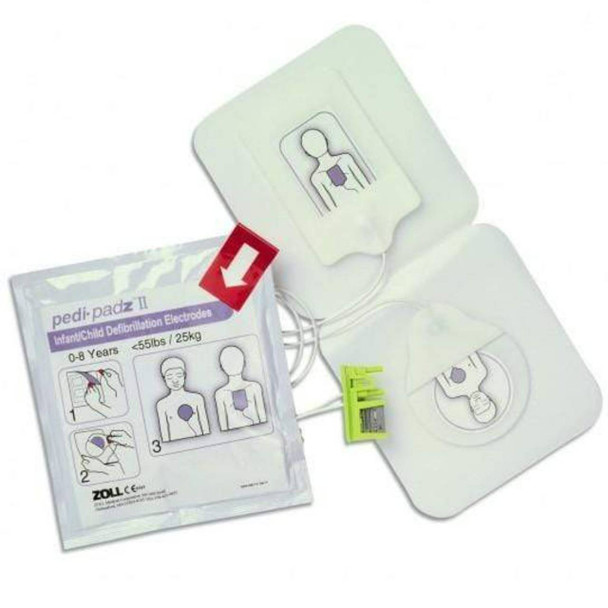 Defibrillator Zoll AED Plus Pedi·Padz II Paediatric Multi-Function Electrodes
