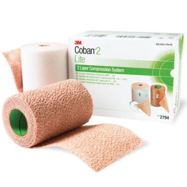 Coban 2 Lite Two-Layer Compression System with Stocking 2794N