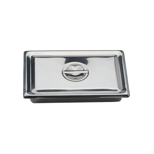 Tray With Lid Stainless Steel 200 X 80 X 38mm
