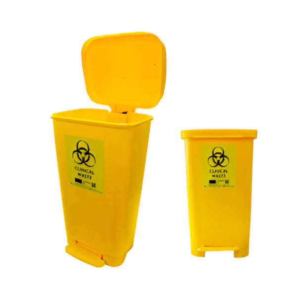 Livingstone Clinical Waste Bin with Foot Pedal Opening 50L