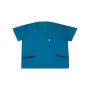 BARRIER Surgical Scrub Shirt Blue Single Use