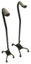 RCN0103 Small Base Quad Cane Black with TPR Handle - Mobility Walker