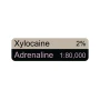 Labels For Xylocaine 2% With Adrenaline 1:80;000 - 800 Pack