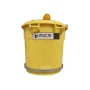 Cylindrical Bin 35 Litres LidLifta - Yellow