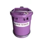 Cylindrical Bin 35 Litres LidLifta - Purple
