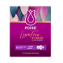 Poise Live Free Pad Super Female 210ml With Wings 28cm White/Pink - 12 Pack
