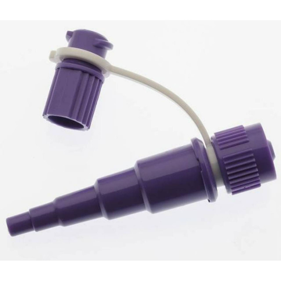 Transition Adapter for Funnel Tube to ENFit Syringe