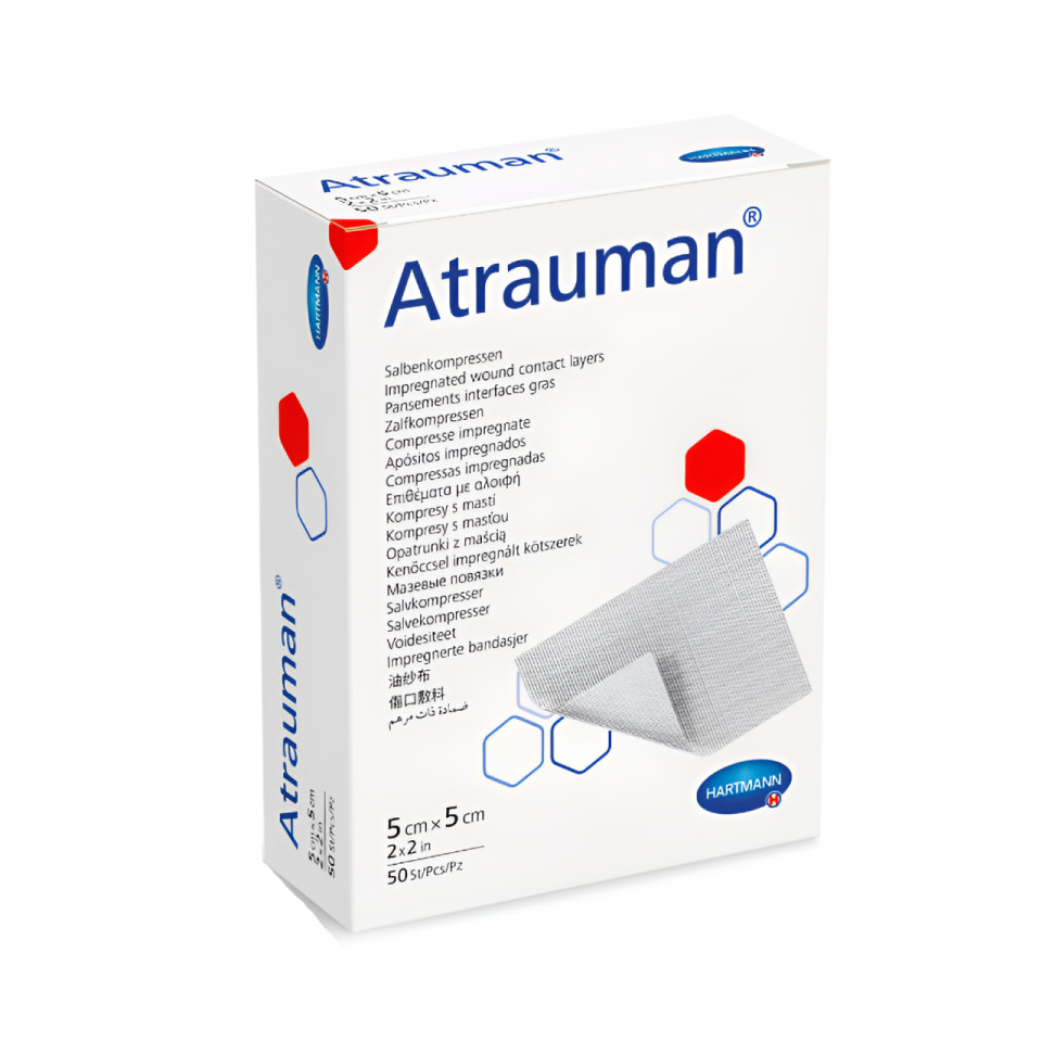 Autroman Atrauman Wound Dressing Sterile 5 x 5 cm - 50 Pack