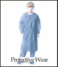 Surgical Gowns -Disposable Shoe Covers - Head Cap