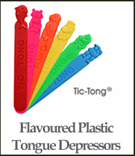 Tic Tong Plastic Tongue Depressor