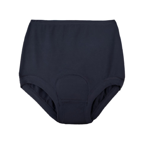 12 X Bonds Womens Cottontail Full Brief Underwear Black