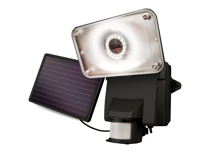 Solar-Powered Motion-Activated Security Floodlight - Thumbnail 2