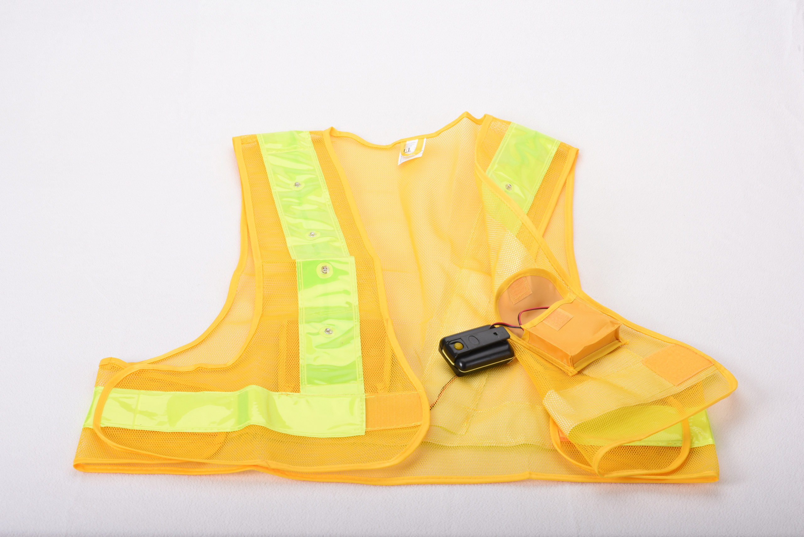 MAXSA Innovations Reflective Safety Vest with 16 LED Lights