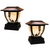 Solar Wave style - Post Cap & Deck Railing Lights (Pack of 2)