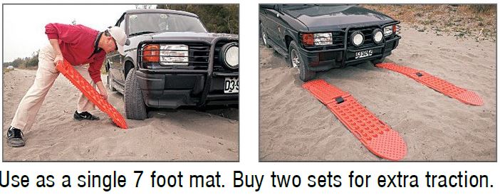 MAXSA Escaper Buddy Jumbo Tire Traction Mats