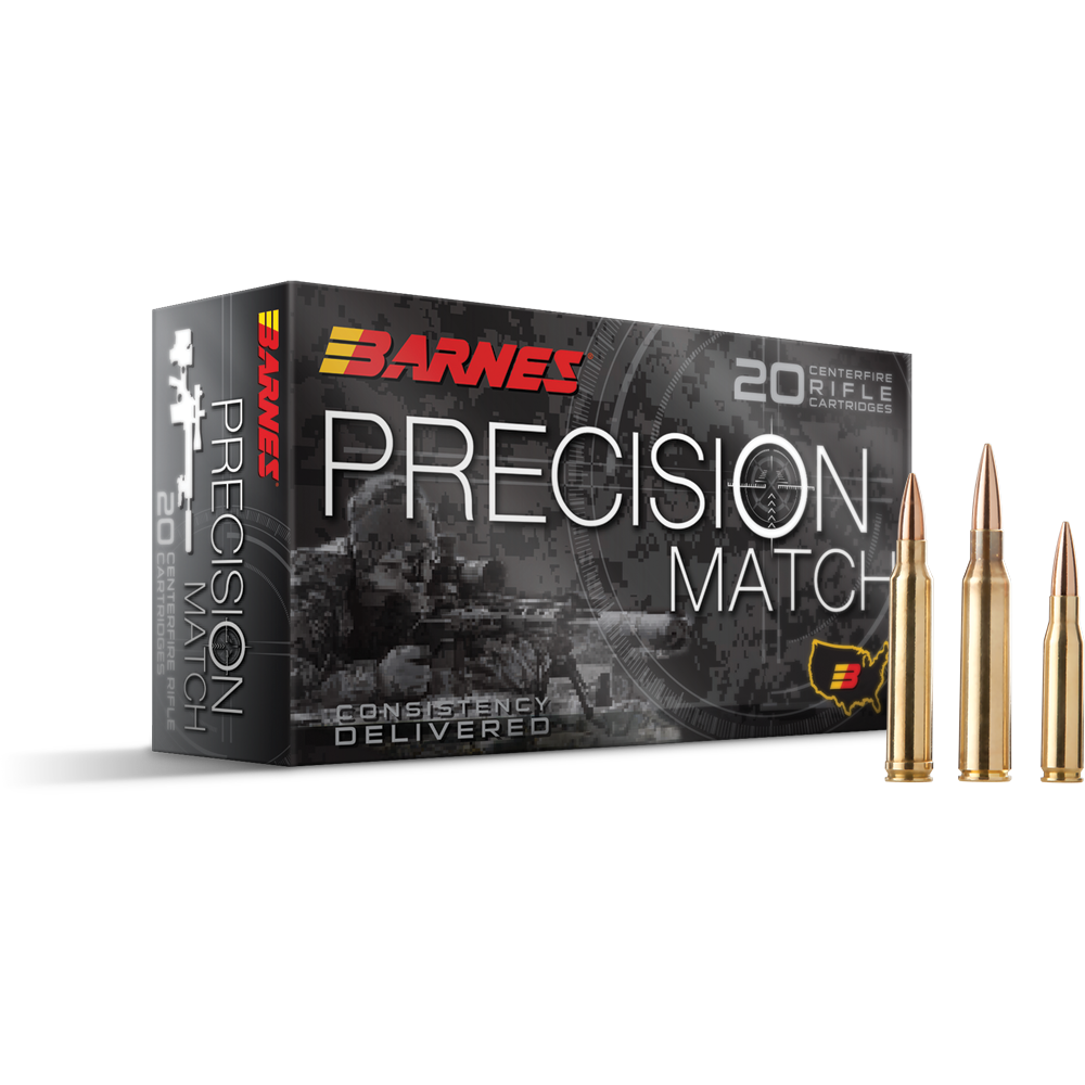 Barnes Precision Match 338 Lapua 300gr – Superb OTM Boat Tail Long Range Ammo, 2600 fps, 20 Rounds 1 Barnes Precision Match 338 Lapua 300gr – Superb OTM Boat Tail Long Range Ammo, 2600 fps, 20 Rounds - Image 2