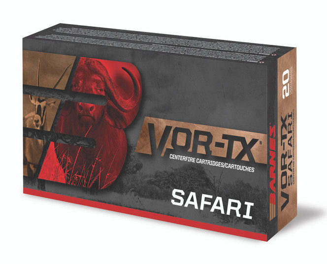 VOR-TX Safari TSX 500 Nitro Express 570 GR FB - Barnes Bullets