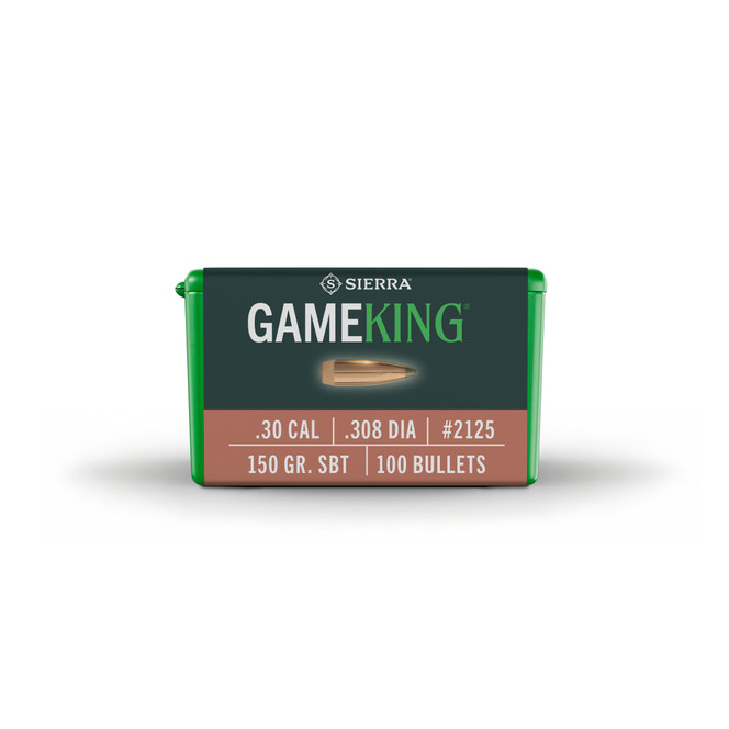 30 CAL 150 GR SBT GAMEKING (SGK)