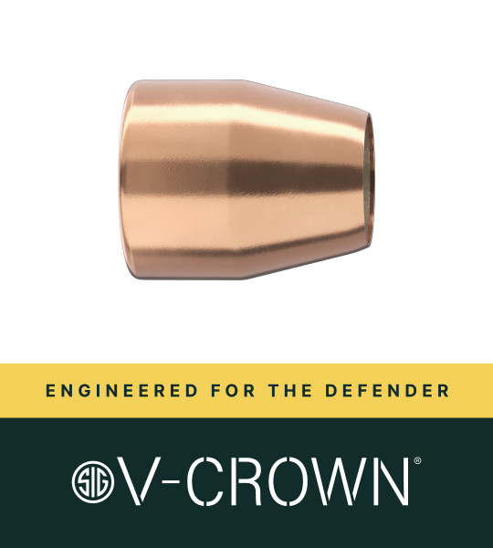 9MM 90 GR JHP - SIG V-CROWN