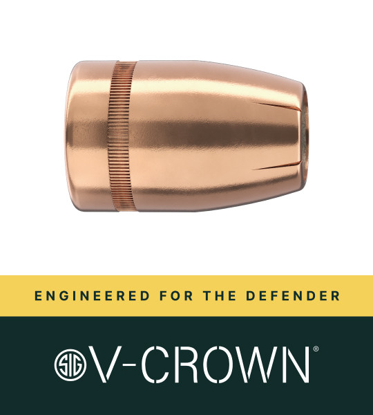 9MM 124 GR JHP -  SIG V-CROWN