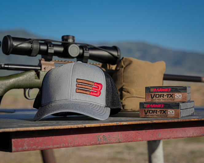 Heather Grey Flying B Hat