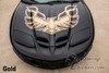 1998-2002 Trans Am 70's Style Hood Bird- gold