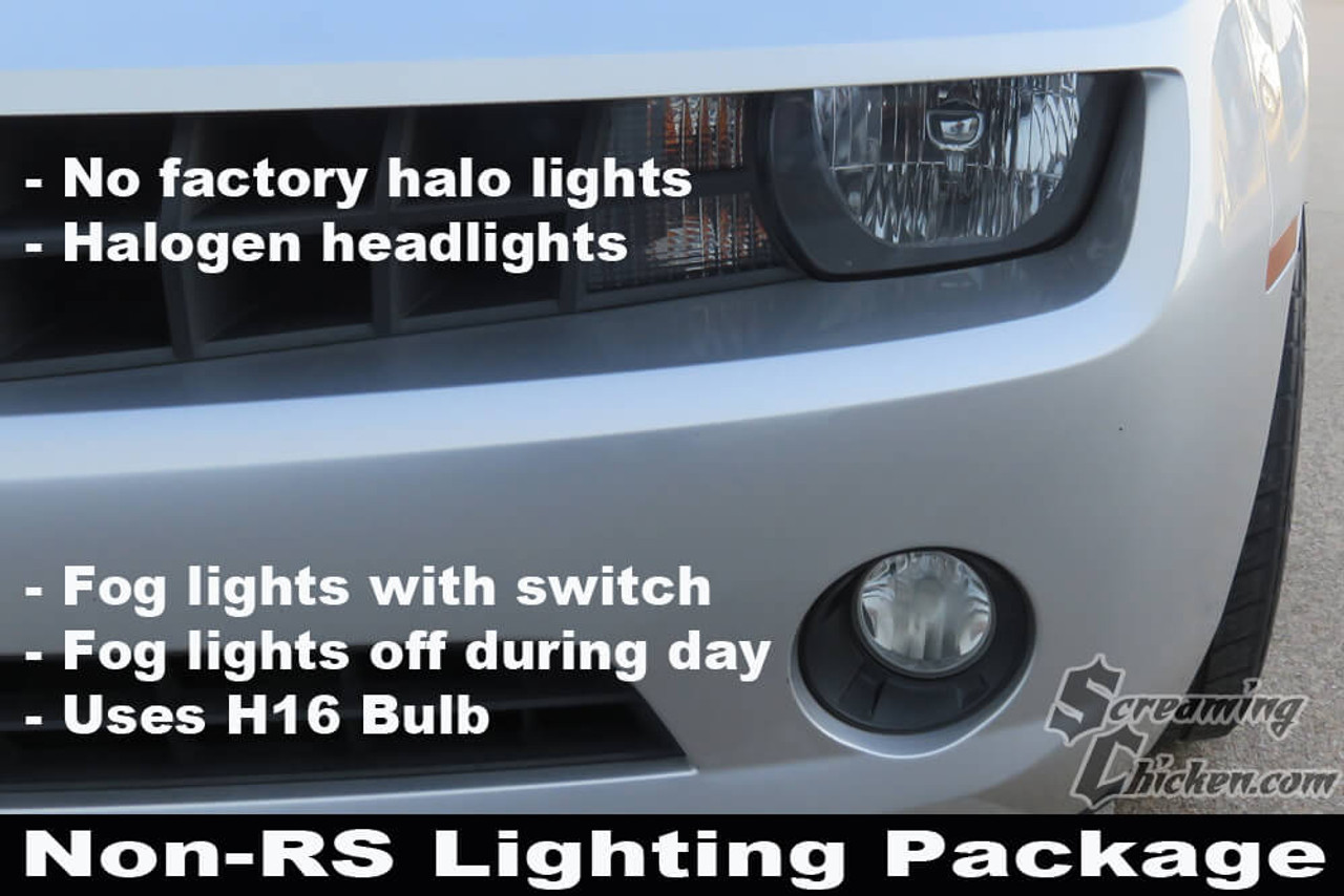 4X D1S Xenon HID Headlight + 5202 LED Fog Light Bulbs For Chevy Camaro  2010-2013