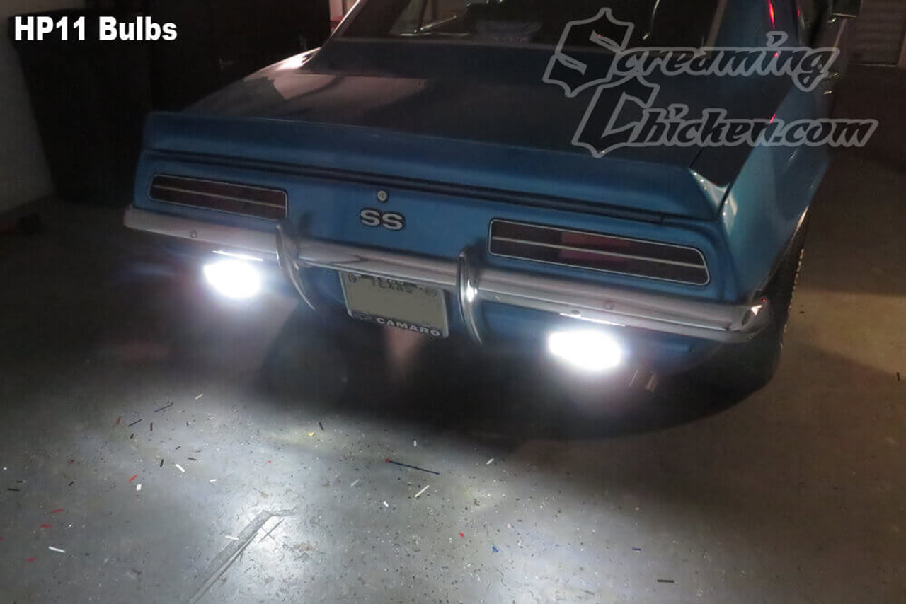 1969 Camaro Complete RS Reverse Lights With LED bulbs