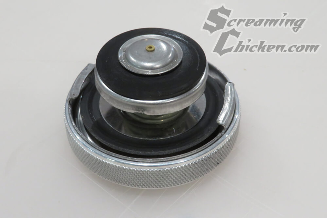 Billet Specialties Black Radiator Cap Billet Specialties Black Radiator Cap