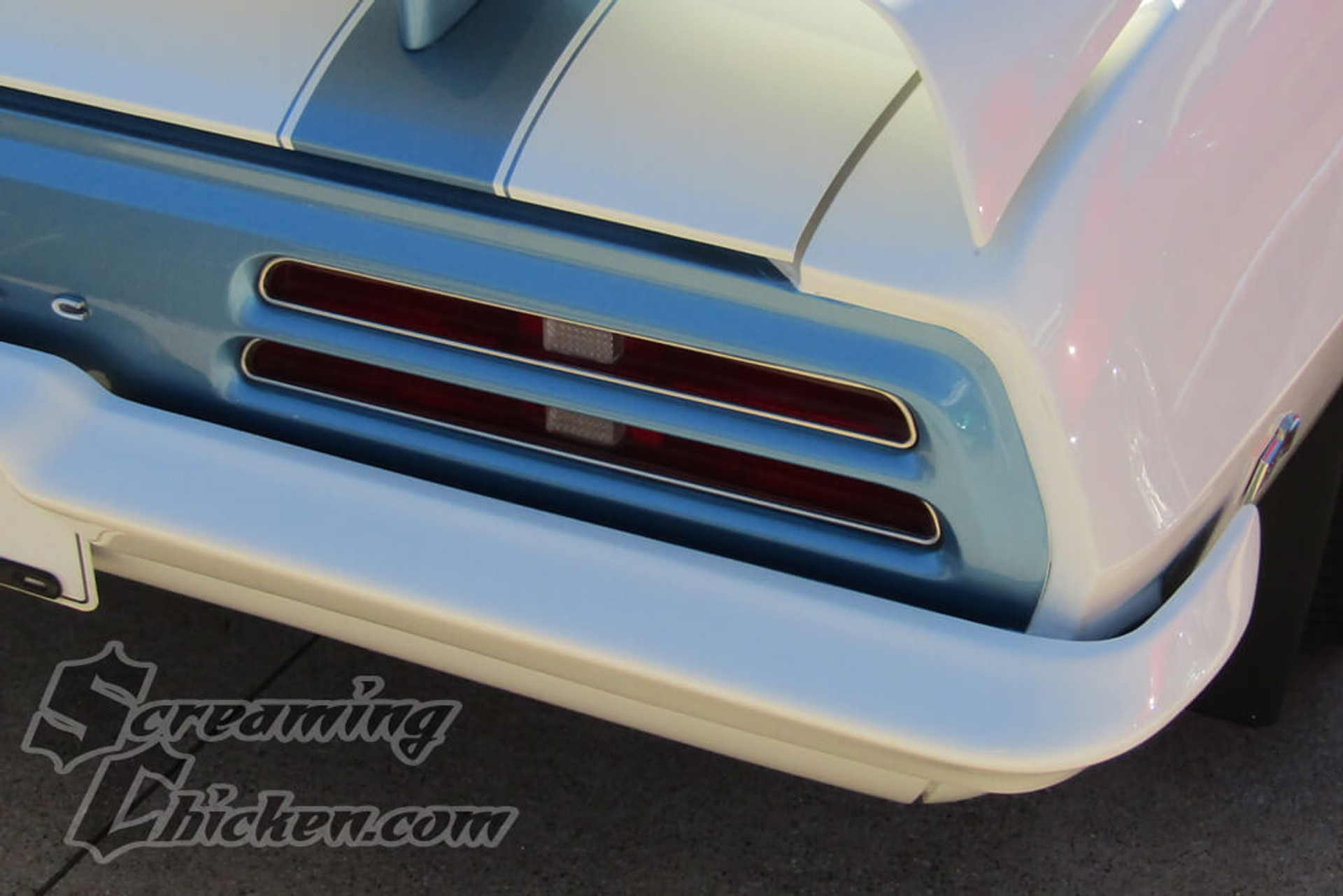 1969 pontiac firebird tail light panel