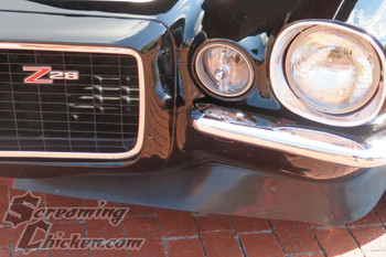 1970-73 Camaro RS Complete Parking Lights With LED bulbs- installed