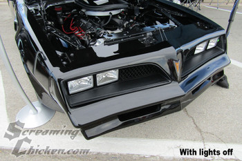 1977-81 Firebird Headlight Conversion Kit- installed