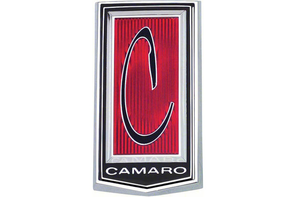 1971-73 Camaro Front Header Panel Emblem