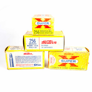 Western Super X .256 Winchester Magnum Box Only